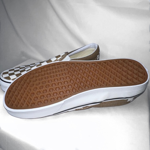 Vans Bronze Age Classic Slip On Checkerboard Sneakers NWT - Picture 6 of 7